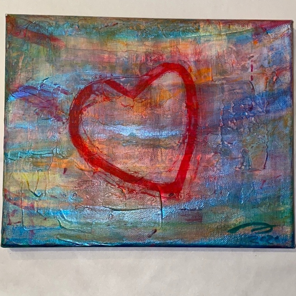 My Original Multi- Medium “Love Shines” 🤩☀️❤️